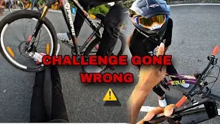 Challenge Video mai hua crash 😭| Mtb Sarbajit