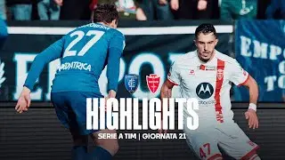 EMPOLI 3 - 0 MONZA | HIGHLIGHTS SERIE A TIM