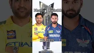 Mahendra Singh Dhoni.vs Rishabh pant comparison #cricket #battingcomparision #ipl