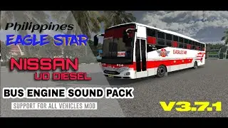NISSAN UD DIESEL Bus ENGINE SOUND PACK l Philippines EAGLESTAR BUS SUPPORT FOR  ALL MOD  V3.7.1
