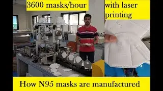 how N95 mask made | N95 MASK MAKING MACHINE, COMPLETE UNBOXING, DEMO, TRIAL & PRODUCTION.