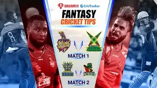 CPL 2020 Dream11 tips | TKR vs GAW Dream11 Team | BAR vs SKN Dream11 Team | CricTracker