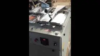 Maica 1001 pocket press, pocket creaser, Testing