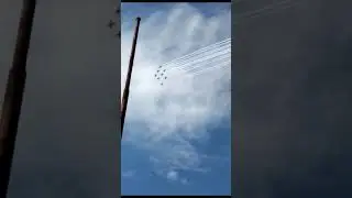 Indian Airforce Skymarch 🇮🇳✈️ #indianairforce #wirelessstudy