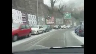 Trieste 10 marzo 2010: Bora e Neve bloccano la città