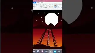 how to draw ms paint drawing #drawingsoftware #drawing #msart #mspaintdrawing