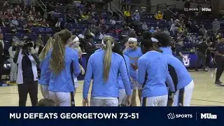 Marquette women's basketball defeats Georgetown 73-51