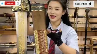 What do you think of the niche cold weapon - Mongolian Knife#coldweapons #homedecorations