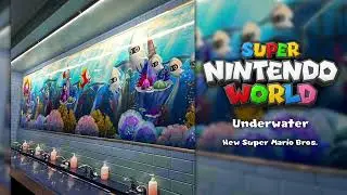 【SOURCE OST】Super Nintendo World: Underwater - New Super Mario Bros. Wii