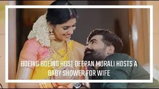 Boeing Boeing host Deepan Murali hosts a baby shower for wife