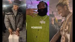 Lil Baby Throws Ice Ball Diamond Birthday Party With The 1%