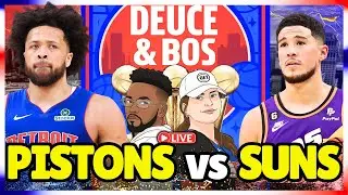 Pistons Try To SWEEP Season Series Against Suns! | Live Reaction #nba
