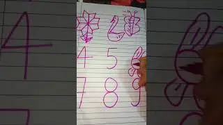 How to draw Animals drawing Number 1to9 animals#shorts #animals#drawing