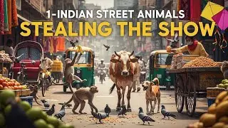 Indian Street Animals Stealing the Show