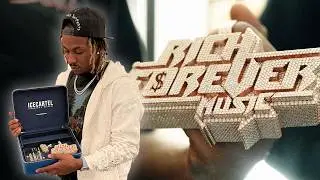 Rich The Kid Gets New Iced Out Chain from IceCartel