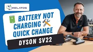 How to fix 🔋battery not charging on Dyson SV22 vacuum? 🛠️ Step-by-step battery replacement