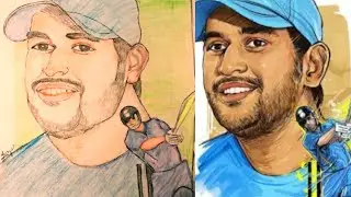 Mahendra Singh Dhoni, Mahi pencil sketch, Thala portrait,   #Dhoni pencil portrait, #pencil_sketch.
