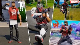 Fortnite PATRICK MAHOMES SKIN GAMEPLAY ! (All Styles with Showtime Emote)