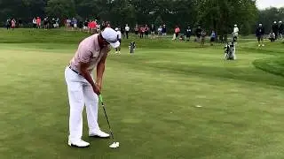 Taylor Montgomery unlv golf birdie putt par5 h2 NCAA nationals rich harvest farms 5/28/17