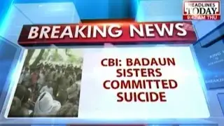 CBI: Badaun sisters committed suicide