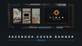 How to design a Modern Facebook Cover Banner in Figma | Facebook Banner Design | TechPrimz