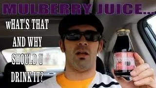 What Is Mulberry Juice? It Tastes Bitter (Snacking on the Run 19)