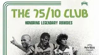 Rowdies 75/10 Club Members: Mike Connell, Perry Van der Beck, Keith Savage