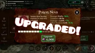 The Wolf game - upgrading Poison Nova to 8
