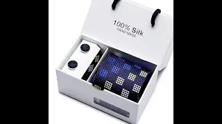 Men's High-Density Polyester Silk Fabrics Neck Tie 3 Item Gift Box Tie Fashion Accessories