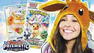 NEW Terastal Festival Pokemon TCG opening! Prismatic Evolutions Japanese set. Eevee SAR????