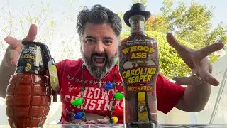 Tastin’ Like A Boss: Hot Sauce Faceoff:  The General’s Hot Sauce vs. Whoop Ass Carolina Reaper.