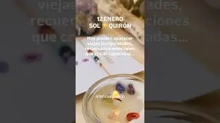 Sol ☀️ cuadratura Quir&oacute;n 🌿 Lunes 12 &middot; Mirar la herida con honestidad
