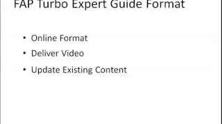 FAP Turbo Expert Guide Introduction Help w FAP Turbo Settings