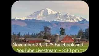 Whatcom County Weather Live - Nov. 29, 2025 - Boring Weather continues? Any storms coming?