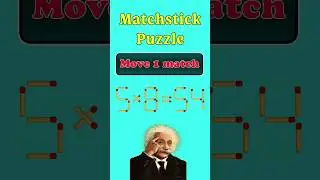 Matchstick puzzle for Genies