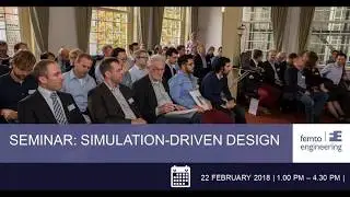 Seminar Anouncement: Simulation-Driven Design