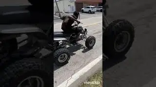 yamaha banshee holeshot/burnout
