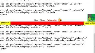 calculator full coding karne ka tarika open file google chrome
