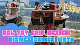 Disney Cruise Toy Ship Unboxing Disney Transatlantic Cruise Disney Dream Day at Sea WBTA