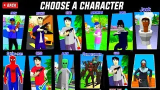 NEW ALL SKIN CHARACTER UNLOCK 😁😱 IN DUDE THRFT WARS.EXE #10