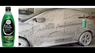 DIY experiment Wavex wash and wax as a snow foam pre wash for Tata Nexon | Tata Nexon | #LevelNexSUV