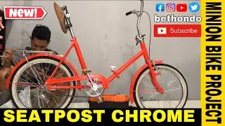 MINION BIKE PROJECT SEAT POST CHROME