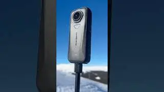 @insta360X4 Air is so light weight, compact powerful! #snowboarding #insta360 #insta360x4air