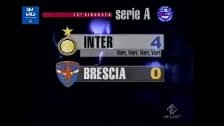 2002-03 (12^ - 01-12-2002) INTER-Brescia 4-0 [Vieri,Vieri,Vieri,Vieri] Servizio Controcampo Italia1