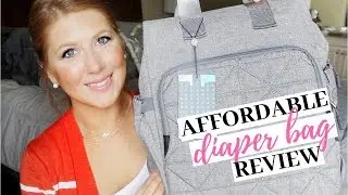 AFFORDABLE DIAPER BAG REVIEW // BACKPACK STYLE // SOHO KENNETH // DENAE LYNN