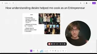 How understanding desire helped me cook as an Entrepreneur