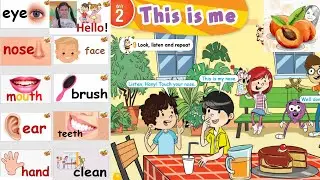 CONNECT Primary 1 2024 Unit 2 This is me نصوص الأستماع وتحضير الصف الأول الأبتدائي  @Connect Plus ​
