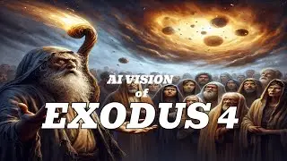 AI Visualizes the book of Exodus - Chapter 4
