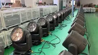 VSHOW X760 Angel 7*60W RGBW 4in1 LED IP66 Outdoor Led Wash Light