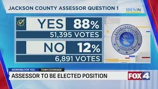 Jackson County voters choose to make assessor an elected position